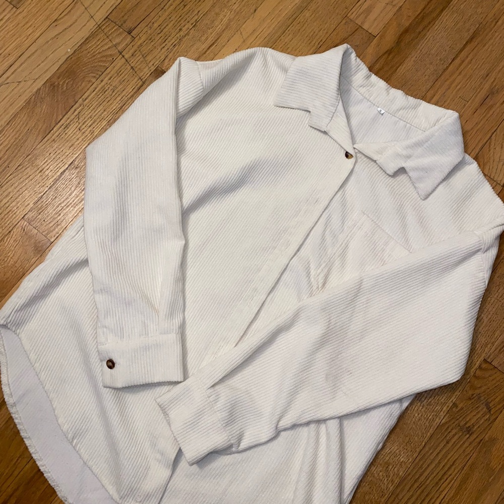 cream shacket